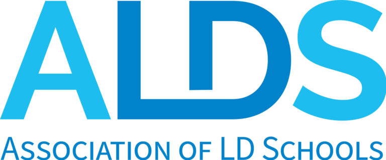 Blue ALDS logo.